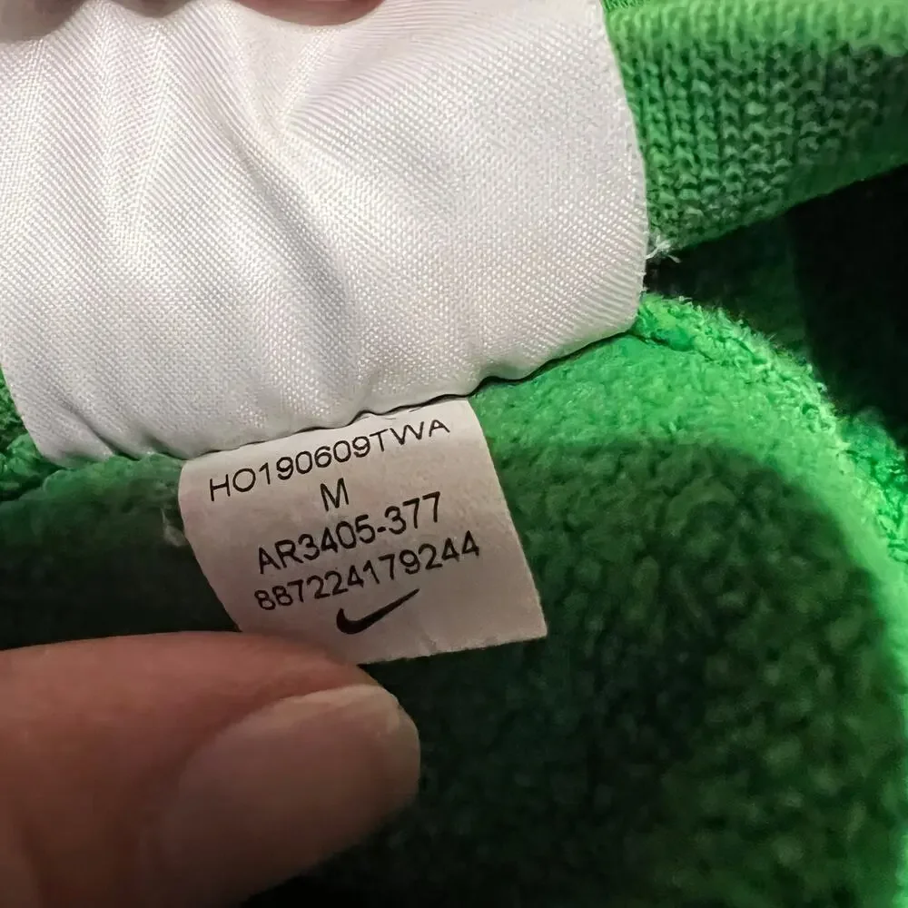 Nike Hoodie Mens Medium Green Oregon Ducks Sweatshirt Sweatshirt